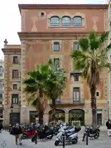 Der Palast der katalanischen Musik (Palau de la M�sica Catalana) ist ein zwischen 1905 und 1908 erbauter Konzertsaal in Barcelona. (Februar 2012)