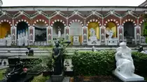 Der Zentralfriedhof (Cimitero Monumentale) von Mailand wurde 1866 er�ffnet. (Juni 2014)