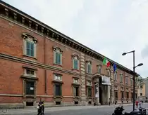 Der ab 1627 mit einigen Unterbrechungen bis 1780 gebaute Palazzo di Brera ist ein monumentales Barockgeb�ude in Mailand. (Juni 2014)