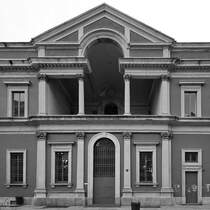 Das groes Spital (Ospedale Maggiore) oder das groes Haus (Ca’ Granda) ist heute das Hauptgebude der staatlichen Universitt Mailand. (Juni 2014)