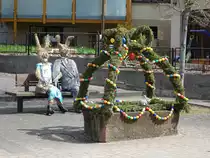 M�ckers, Osterbrunnen im Kirchweg (15.04.2022)