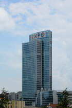 Der Palazzo Lombardia ist ein 161,3 Meter hohes Gebude in Mailand. (Juni 2014)