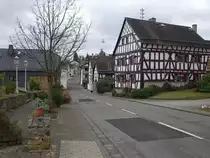 Welterod, Fachwerkh�user an neuen Weg (30.01.2022)