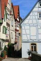 Fachwerkfassaden im Apotherkerg�ssle; 05.07.2008