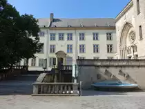 Luxemburg, Domhof am Parvis de la Cathedrale (21.06.2022)