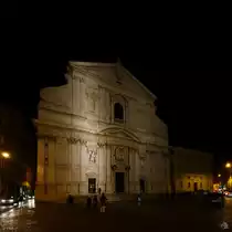 Die im 16. Jahrhundert gebaute barocke Jesuskirche (Chiesa del Santissimo Nome di Ges� all’Argentina) in Rom ist die Mutterkirche des Jesuitenordens. (Dezember 2015)

