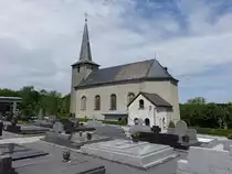 Kaundorf, Pfarrkirche Saint-Hubert in der Stra�e An der Lee (22.06.2022)