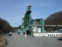 Philippstein, Mischwerk der Firma Jost Wilhelm Gmbh an der Kreisstra�e 379 (12.03.2022)