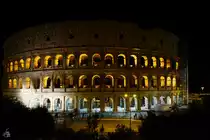 Das zwischen 72 und 80 nach Christus errichtete Kolosseum ist das gr��te je gebaute Amphitheater der Welt. (Rom, Dezember 2015)