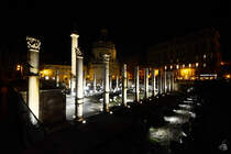 In Rom gibt es auch im Zentrum reichlich antike Ausgrabungssttten. (Dezember 2015)