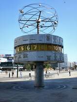 Berlin Alexanderplatz
Weltzeituhr 2007
