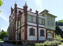 Waldkirch, Hirschen-Brauerei, 1868 gegründet, hat 2021 den Betrieb eingestellt, Juli 2022