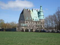 Ohrdruf, Haus Mhlberg, erbaut von1933 bis 1935 vom Bleifarben-Fabrikbesitzer Thilo Albin Mhlberg (16.04.2022)