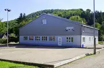 Denzlingen, Spielhalle und -pl�tze des  Boule 95 Denzlinger e.V., Sept.2022