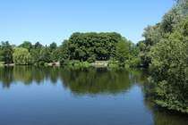 Hamburg am3.6.2022: Stadtparksee
