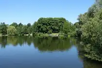 Hamburg am3.6.2022: Stadtparksee