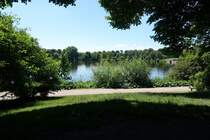 Hamburg am3.6.2022: Stadtparksee