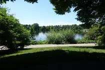 Hamburg am3.6.2022: Stadtparksee
