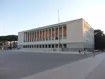 Neapel, Mediterranes Theater im Park Mostra d'Oltremare, erbaut von 1939 bis 1940 (23.09.2022)