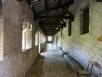 Fossacesia, Kreuzgang der Abbazia di San Giovanni in Venere (16.09.2022)