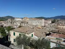 Ausblick auf die Altstadt von Alatri, Provinz Frosinone (18.09.2022)