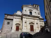Segni, Pfarrkirche Santa Maria Assunta, erbaut bis 1657 (18.09.2022)
