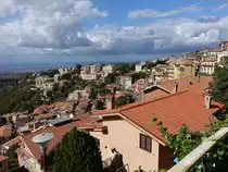 Ausblick auf die Altstadt von Rocca di Papa (19.09.2022)