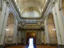 Albano Laziale, Orgelempore in der Kathedrale San Pancrazio (20.09.2022)