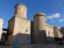 Fondi, Castello Baronale, erbaut im 14. Jahrhundert von Onorato I. Caetani (21.09.2022)