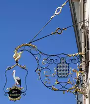 Waldkirch, Hotel-Restaurant  Zum Storchen , Juli 2022