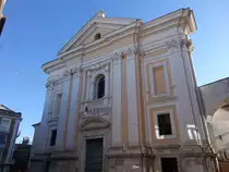 Aversa, Dom San Paolo, erbaut von 1053 bis 1090, im 18. Jahrhundert erneuert (22.09.2022)