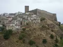 Deliceto, normannische Burg, erbaut im 10. Jahrhundert (25.09.2022)