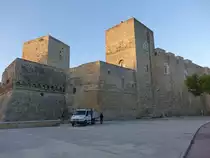 Bari, Castello Normanno-Svevo, erbaut von 1131 bis 1132 (28.09.2022)