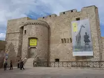 Monopoli, Castello, erbaut bis 1552 durch Kaiser Karl V. (28.09.2022)