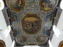 Altamura, Deckengem�lde in der Pfarrkirche San Nicola dei Greci (29.09.2022)