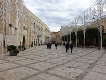 Gravina di Puglia, Gebude an der Piazza Benedetto (29.09.2022)