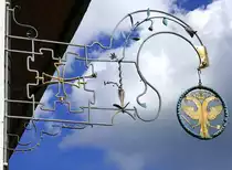 Yach, Landgasthaus  Adler , seit 1828, Juli 2022