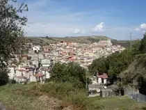 Ausblick auf die Altstadt von Rapolla, Provinz Potenza (30.09.2022)