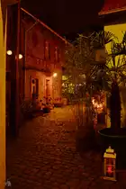 Ein besinnlich geschmckter Hofeingang in Diedesfeld. (Dezember 2014)