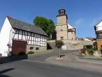 Ruhlkirchen, kath. Pfarrkirche St. Michael, erbaut von 1820 bis 1824 (15.05.2022)