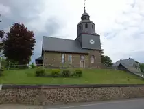 Krumbach, evangelische Kirche, romanische Saalkirche (16.05.2022)