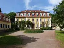 Herrenhaus Imshausen, erbaut im 18. Jahrhundert, heute Sitz der Stiftung Adam von Trott (03.06.2022)