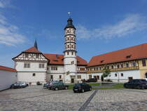 Marksuhl, Renaissanceschloss, erbaut von 1581 bis 1591 (03.06.2022)
