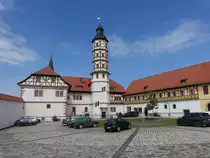 Marksuhl, Renaissanceschloss, erbaut von 1581 bis 1591 (03.06.2022)