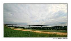 Ruhrtalbr�cke oder Mintarder Br�cke - Autobahnbr�cke A52 M�lheim an der Ruhr (Mintard).
