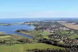 Luftaufnahme von Rechlin und der M�ritz - 29.08.2005