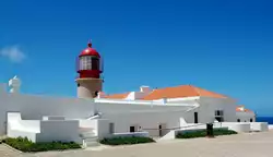 Das Cabo de S�o Vicente bei Sagres in Portugal bildet gemeinsam mit der benachbarten Ponta de Sagres die S�dwestspitze des europ�ischen Festlands.