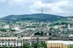 Blick auf P�cs in n�rdlicher Richtung.