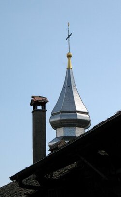 Silhouette von Yvoire.