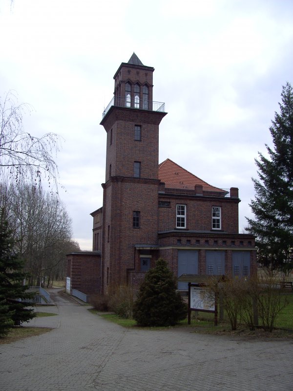 Wasserkraftwerk Grieen, Gemeinde Jnschwalde, Ortsteil Grieen (Niederlausitz), 08.02.2008
